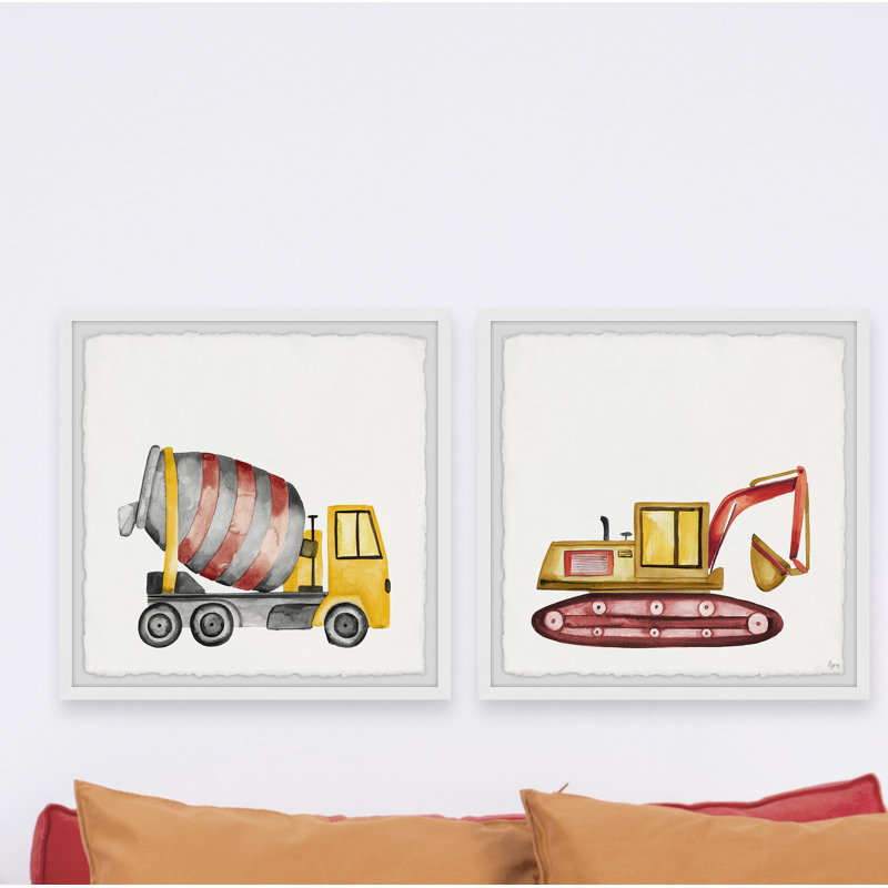 Ryde 2 Piece Wrapped Canvas Print, 81cm H x 162cm W