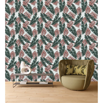 Gullane 25"" W Peel and Stick Wallpaper Tile -  Bayou Breeze, EE11893D2BC8418B9A8A91DC7CE09E13