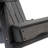 Foldable Dark Gray Wood Chair - For Rustic Outdoor Ambiance Gray, With Flair-1437689300-1437689297