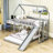 Rosehill Kids Twin Over Full Bunk Bed-25835940