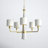 Perth 5 - Light Dimmable Classic / Traditional Chandelier