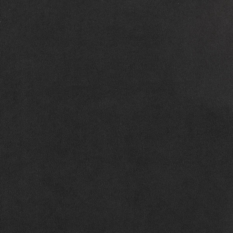 Upholstered Bed, Black Crush Velvet, Double (4'6)