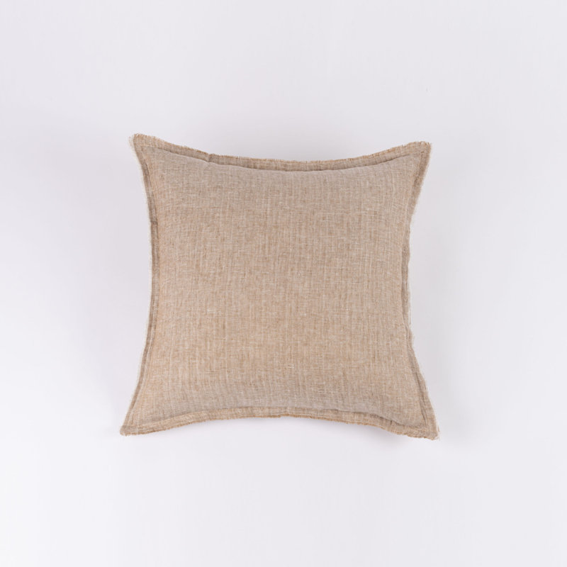 KENT PILLOW, OCHRE/NATURAL, EURO, Ochre