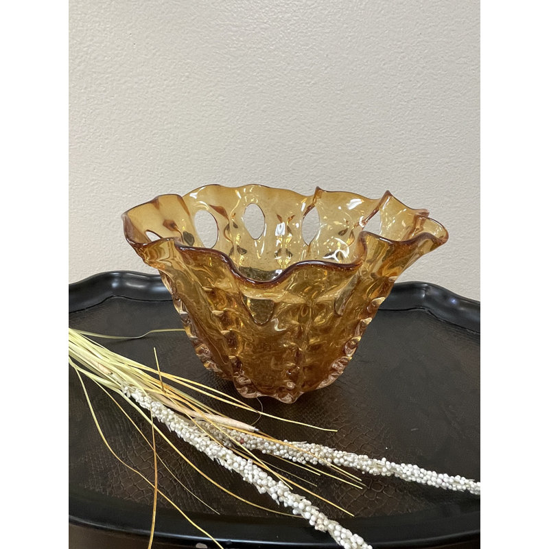 Bubble Glass Decorative Bowl