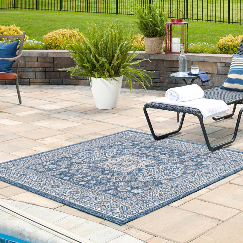 Tapis d'extérieur couleur ivoire, Carré 10 pi