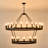 Holden 2-Tier Wagon Wheel Chandelier with Adjustable Height (Bulb Not Included)