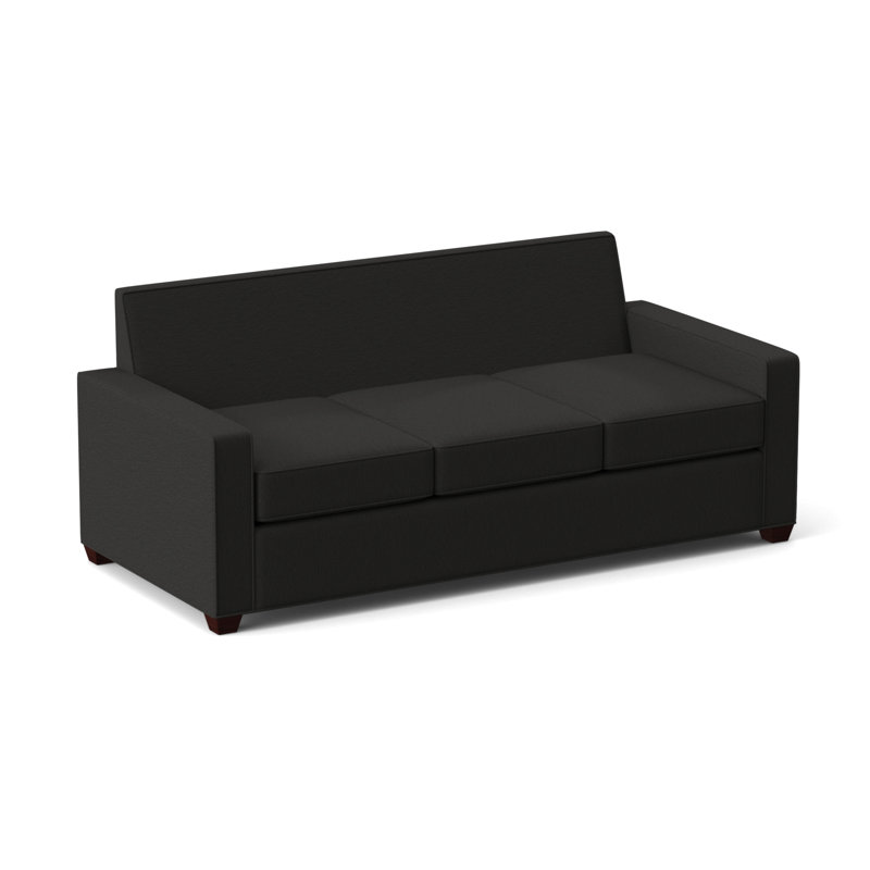 Avery Queen Sleeper Sofa, Empire Mahogany, Cardigan Coal, Hybrid