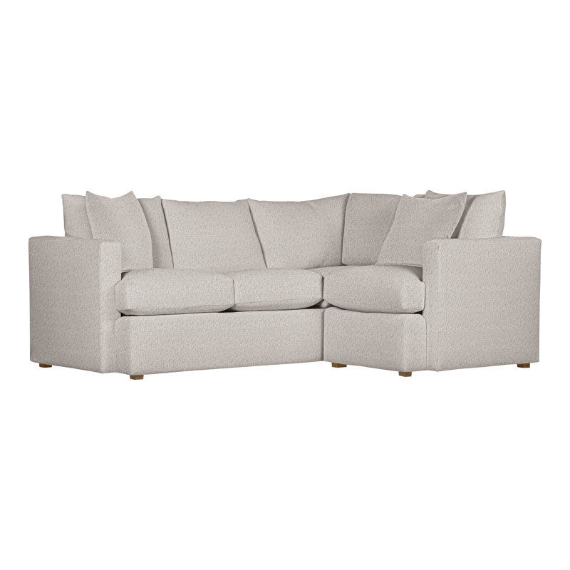 American Bungalow 2-Piece Sectional, Navada Granite, Hampton