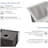 Double Bowl Apron Front Kitchen Sink 36" In Length, 20" Width, 9" Depth, 16 Gauge T304 Stainless Steel, X - Shaped Drain For Easy Water Disposal, Coating To Avoid Condensation, Includes Assembly And