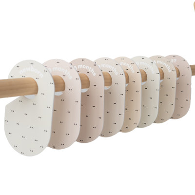 Ensemble de 8 diviseurs de garde-robe pour 3 bébés (nouveau-né à 24 mois) - ensemble de 8