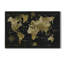 Golden World - impression sur toile tendue-2031417530