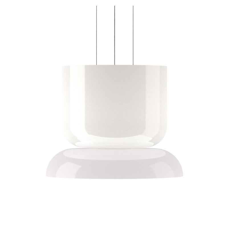 Luminaire suspendu géométrique à 2 lumières Totem