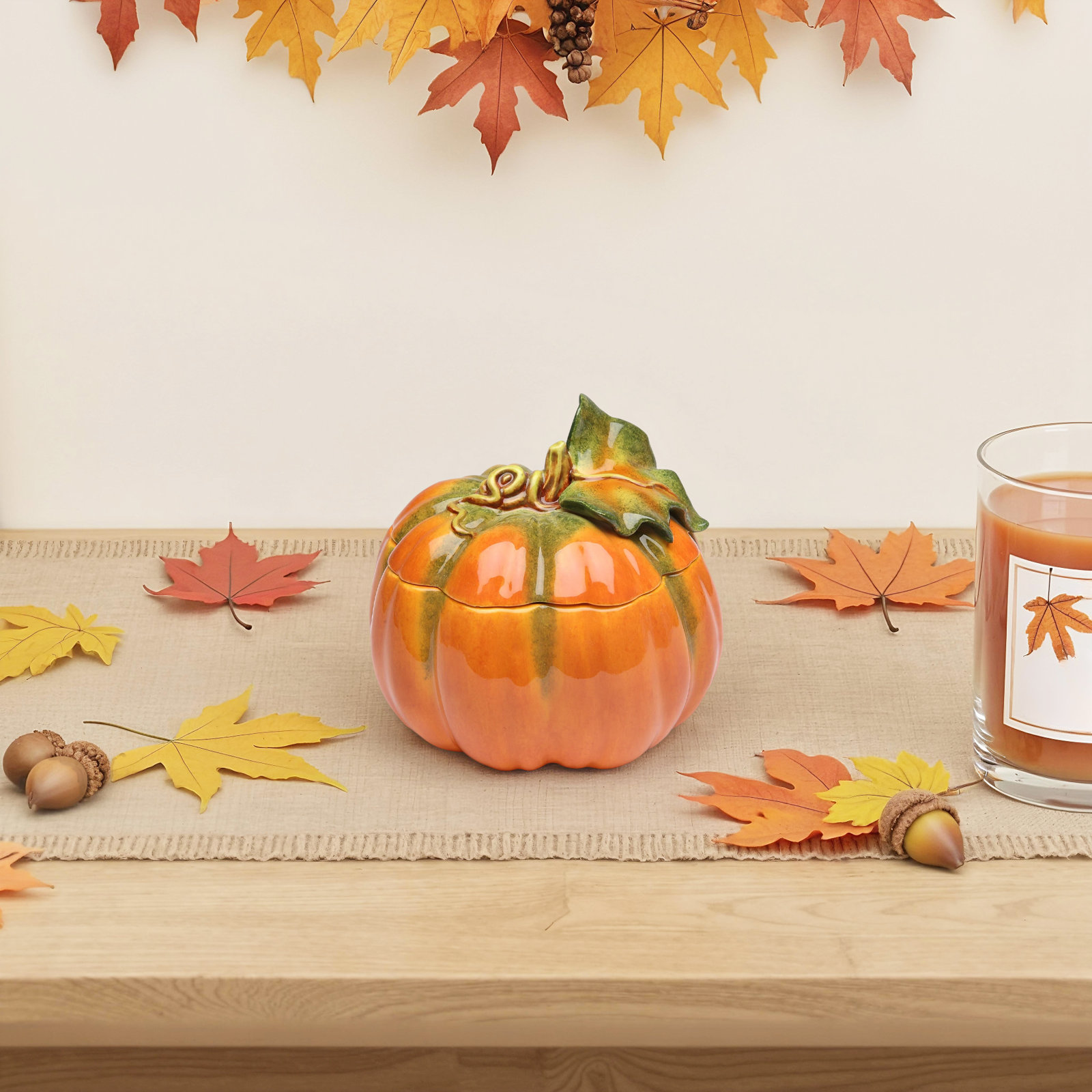 Brevard Small Pumpkin Box