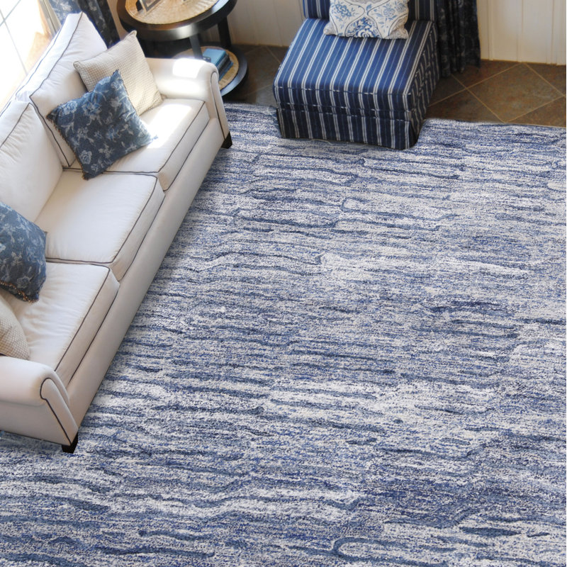 Nathanial Abstract Hand Woven Area Rug, 297 x 419cm