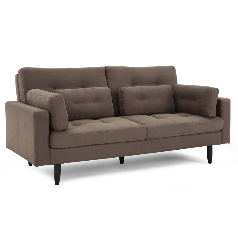Upholstered 83.9'' Sofa, Gravel