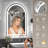 Lunara UL Certified Arch Wall Mirror, LED Bathroom Vanity Mirror with Dimmable 3-Color Lighting & Anti-Fog-990326286