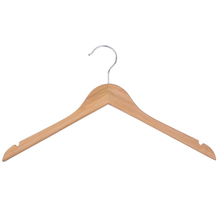 Oxon Hill Wood Standard Hanger for Dress/Shirt/Sweater
