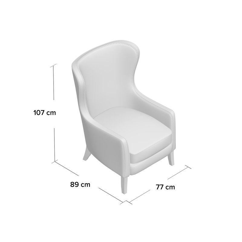 Velvet Armchair, Blue