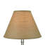 12" H x 18" W Empire Lamp Shade - (Spider Attachment) in Burlap Natural
