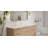 Badeloft 23.6" x 16.4" Rectangular Stone Resin Undermount Bathroom Sink UB-01-G in Glossy White-137927655