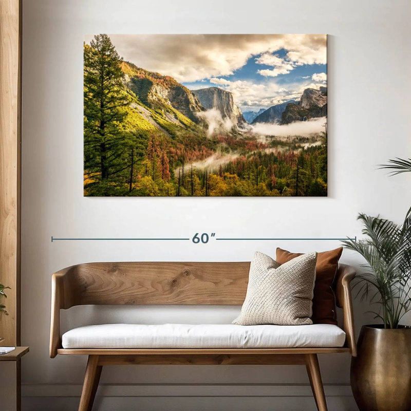 Alvord Scenic Yosemite Valley, H 32 po x l 48 po