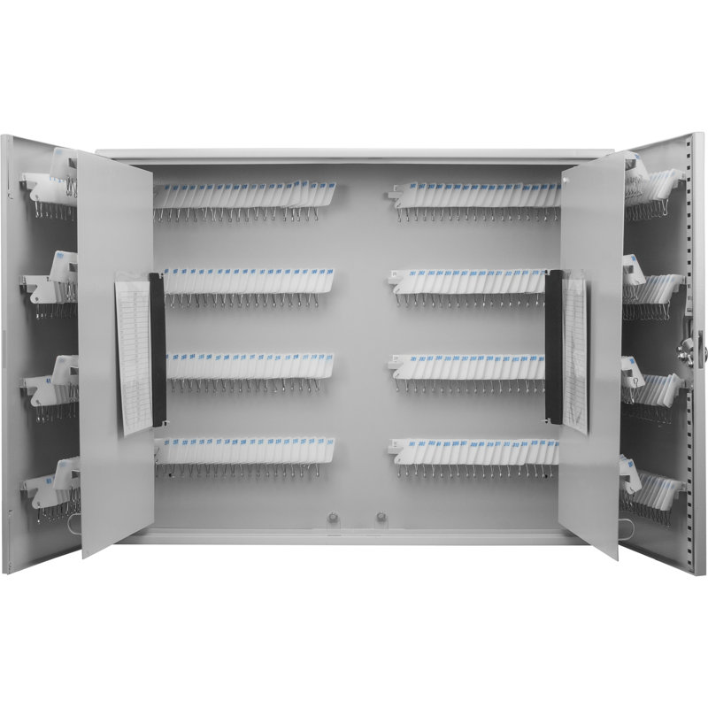 480 KEY GREY LOCK BOX W/ WHITE TAGS
