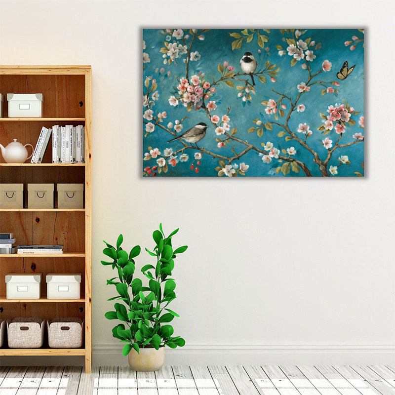 «Blossom I», reproduction d'art sur toile, H 32 po x l 48 po