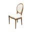 48cm H Polyester Blend Upholstered King Louis Back Accent-1450449000