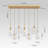 Emmeric 7 - Light Brass Pendant