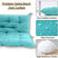 Coussin de remplacement pour 2-3 balançoires, coussins de banc d'extérieur avec dossier épais de 4 po-1298787972-1298787981