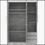 Élégante garde-robe en bois à 2 portes pour la chambre à coucher, améliorant le rangement et l'organisation-1224620135