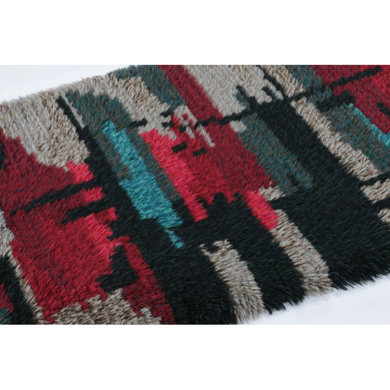 Scandinavian One-of-a-Kind 2'10x4'7 Hand Knotted Area Rug