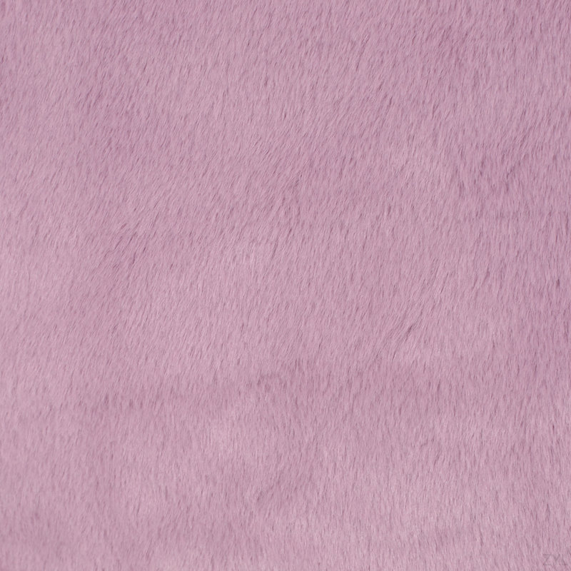 Fauteuil à billes 3 pieds, Fausse fourrure rose