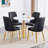Round Pedestal Dining Set-2123583455-2123784359