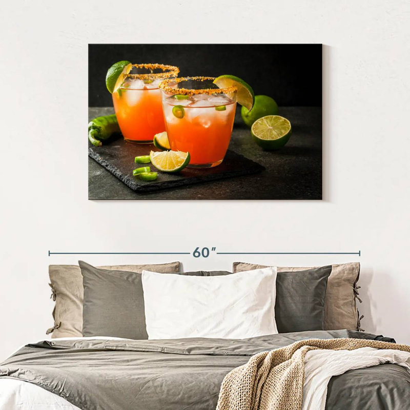 Yarlin Spicy Michelada Cocktail, 30" H x 45" W