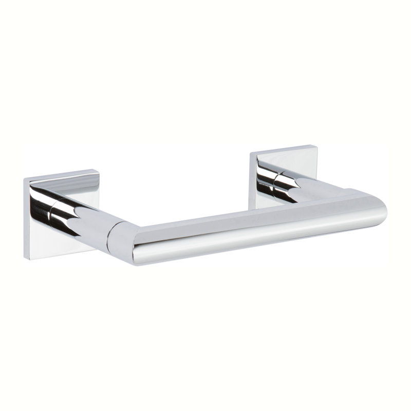 Dyad Double Post Toilet Paper Holder, Polished Chrome