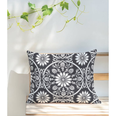 Coussin lombaire d'extérieur Daisy Tile