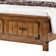 August Grove® Wood Storage Panel Bed Rustic Honey | Wayfair