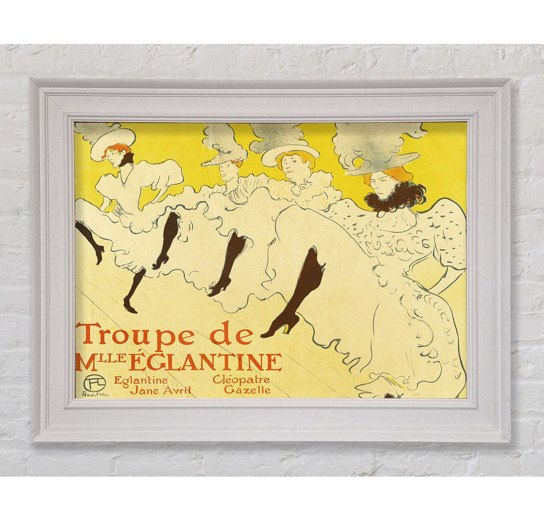 La Troup De Mlle Elegant Poster 1895 - Druck