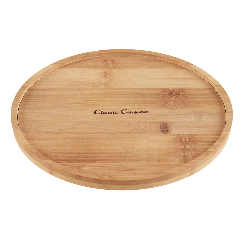 Rebrilliant RuckeR Bamboo Lazy Susan