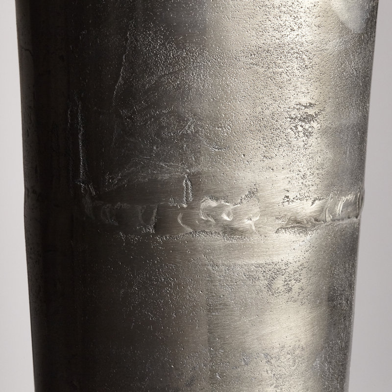 Relic Aluminum Jar, 24.5" H x 9" W x 9" D