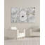 " Silver Sun Garden " 3 - Pieces Painting Print-1957145862