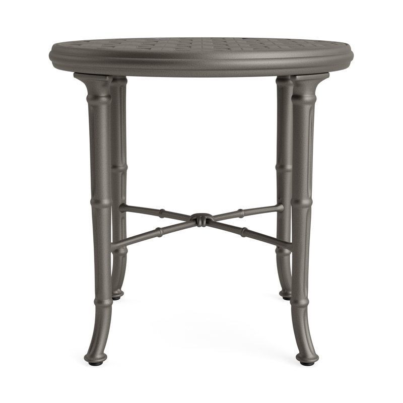 Calcutta Outdoor Round Side Table, Mica