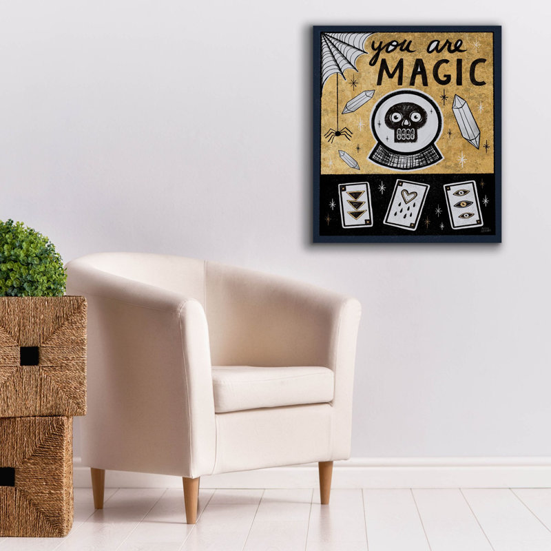 Reproduction d'art sur toile Trinx «Frightful Wicked 4 Dark» par Melissa Averinos, 26 po x 30 po