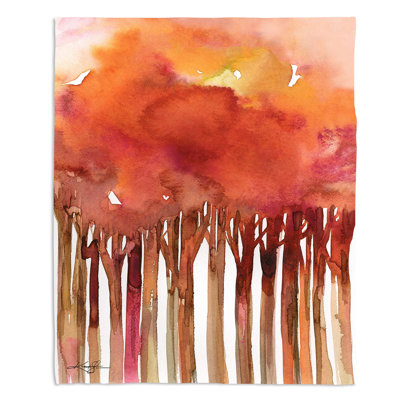 Couverture sherpae 4 douce tree impressions