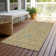 Machine Washable Indoor/Outdoor Cicel ACN1131 Orange Rug