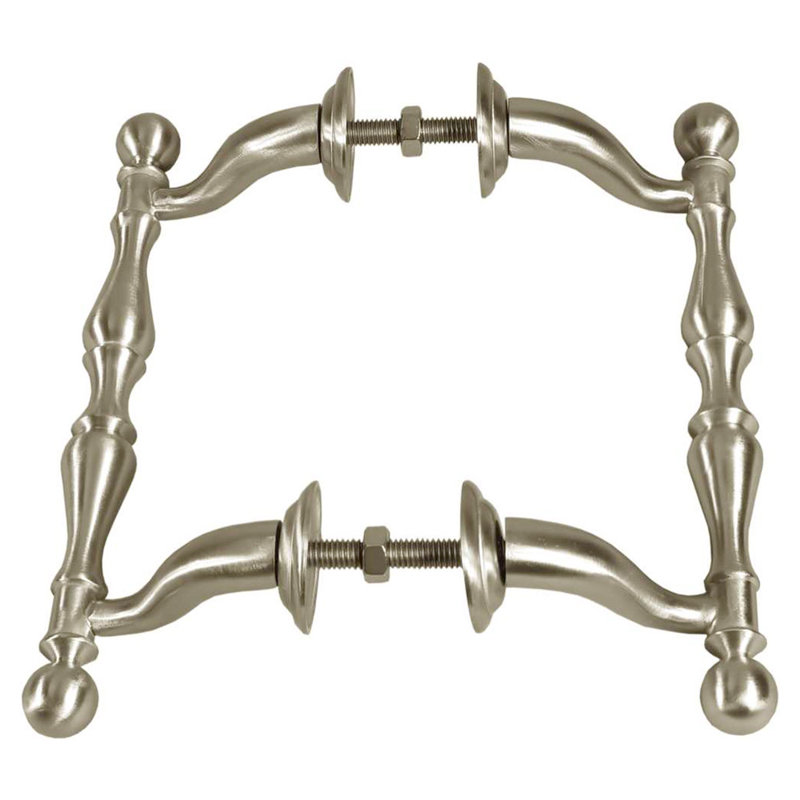Poignée fantaisie 4 3/16" center to center, Nickel brossé