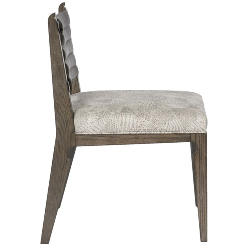 Thom Filicia Home Gifford Side Chair, Havana, Nadia Linen