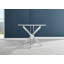 Tierra Modern Chrome Metal & Glass Round Dining Table Set with 4 Soft Touch Faux Leather Chairs-86846665-87471399