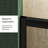 61.21 In W X 73.41 H Single Sliding Shower Door, 1/5 Inch Tempered Glass, Black, Build First-Class Construction